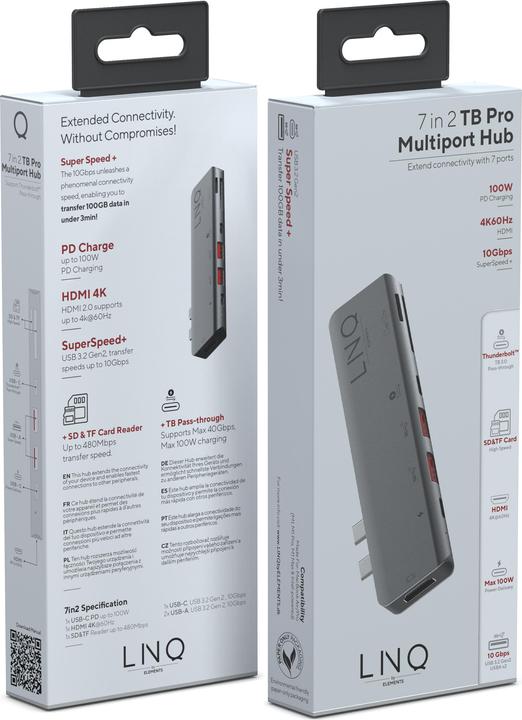 Produktbild LINQ Connects LQ48012 (USB-C, 7 Ports)