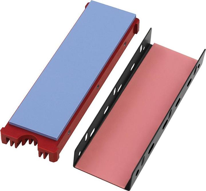 Actual product image Axagon CLR-M2 passive M.2 SSD heatsink - 2280, aluminum