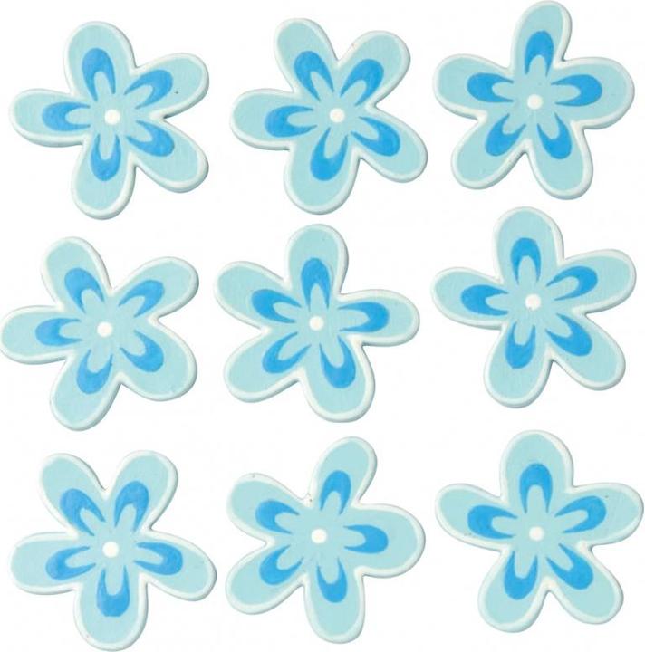 Immagine prodotto Glorex Fiori sparsi 9 pezzi blu