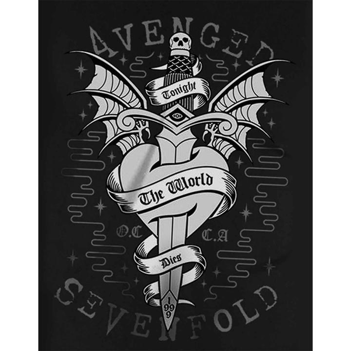 Produktbild Avenged Sevenfold TShirt Erwachsene Cloak & Dagger Baumwolle (XXL)