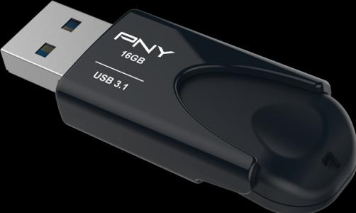 Actual product image PNY Attaché 4 3.1 (16 GB, USB-A, USB 3.1)