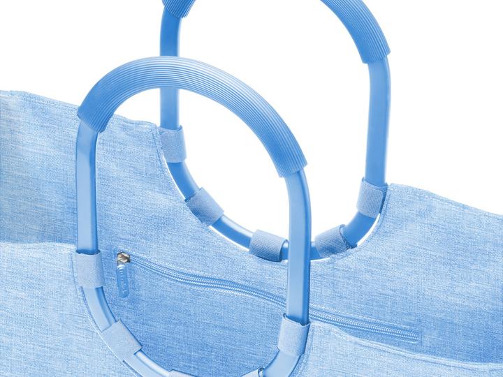 Actual product image reisenthel loopshopper L frame twist powder blue
