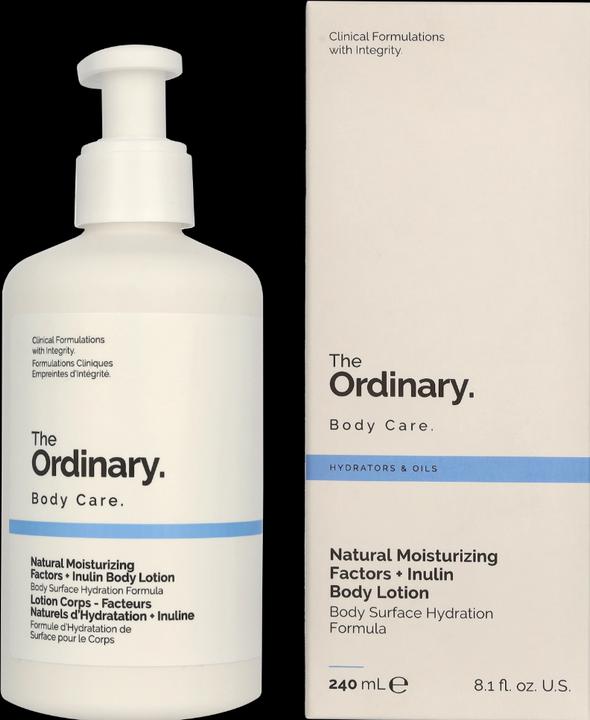 The Ordinary Natural Moisturizing Factors Inulin Body Lotion 240 Ml (Lait pour le corps, 240 ml)