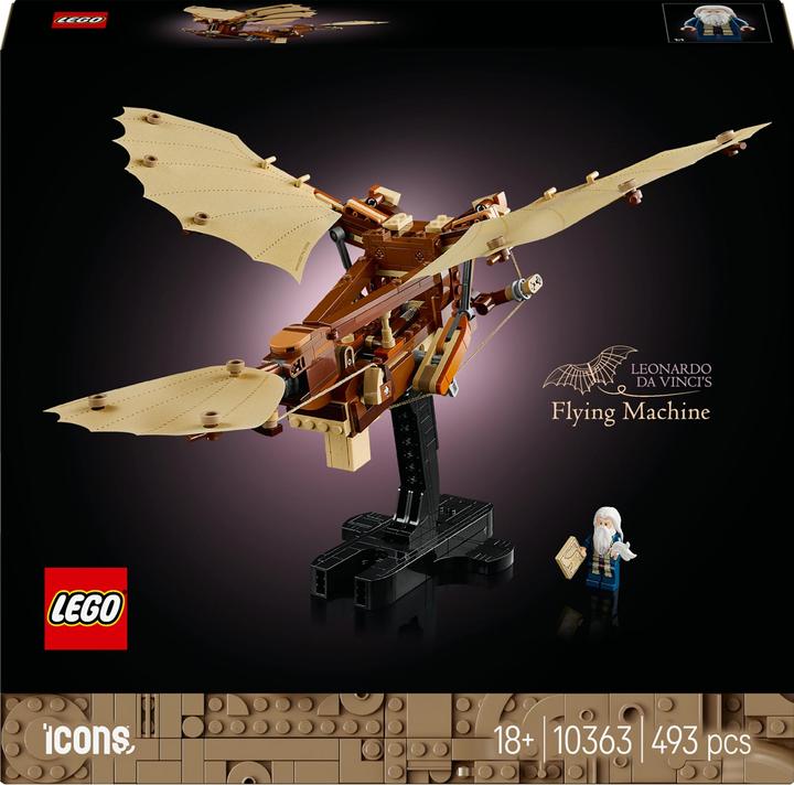 Actual product image LEGO Die Flugmaschine von Leonardo da Vinci (10363, LEGO Icons)