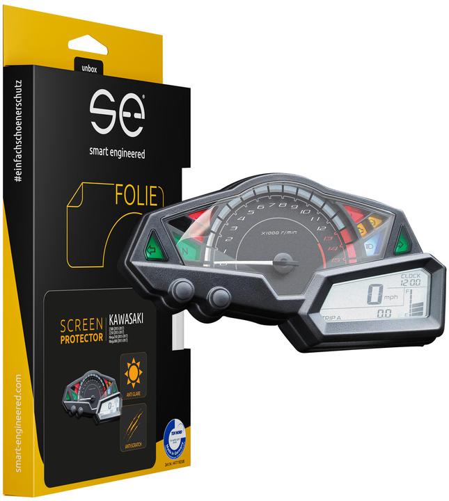 Actual product image Smart Engineered se Anti-reflective 3D Speedo / Cockpit protection film (PU 2) for KTM