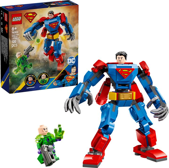Produktbild LEGO Superman Mech vs. Lex Luthor (76302, LEGO DC)