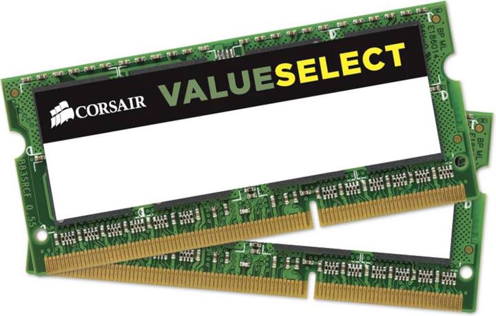 Produktbild Corsair Value Select (2 x 8GB, 1600 MHz, DDR3L-RAM, SO-DIMM)