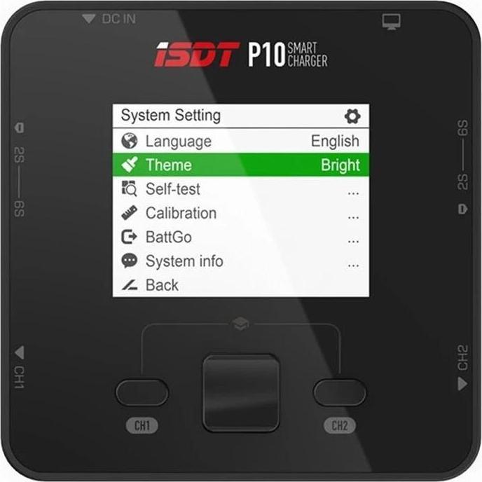 Actual product image Isdt Dual charger P10