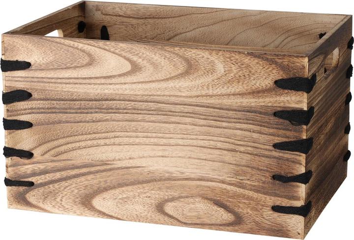 Produktbild Natura Punto 3er-Set Holzkisten mit Grifföffnungen und Verzierung, 3 Grössen