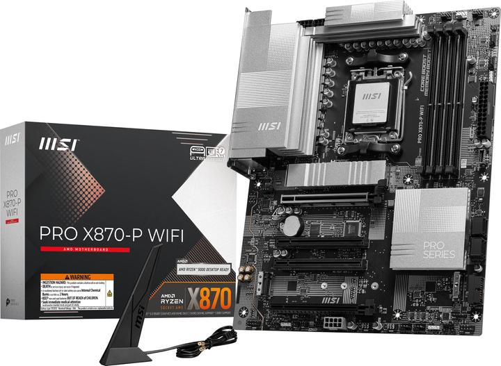 Actual product image MSI PRO X870-P WIFI (AM5, AMD X870, ATX)