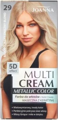 Actual product image Joanna Multi Cream Metallic Colour 5D Effect Hair Dye 29 Very Bright Snowyond (29 Very Bright Snowyond)