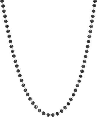 Sagapo S'AgapÃµ - Necklace withack beads Happy SHAC46