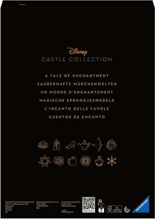 Produktbild Ravensburger Puzzle 12000257 - Snow White - 1000 Teile Disney Castle Collection Puzzle für (1000 Teile)