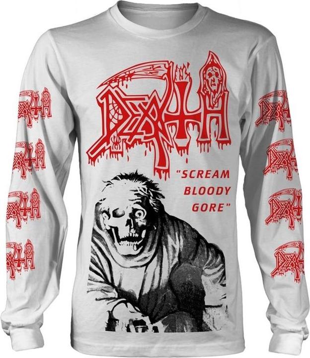 Death Scream Bloody Gore TShirt Langärmlig