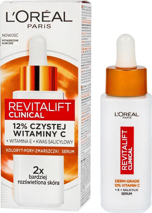 Produktbild L'Oréal Paris L'OREAL Revitalift Clinical serum do twarzy z witaminą C 30ml (30 ml)