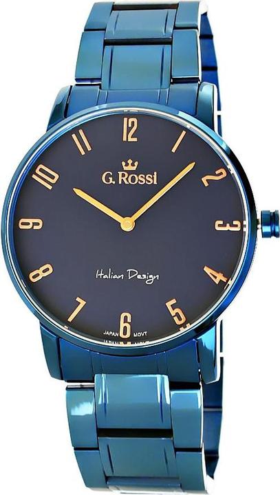 Gino Rossi watch 10194B-6F3 (zg257g) blue universal watch (42 mm)