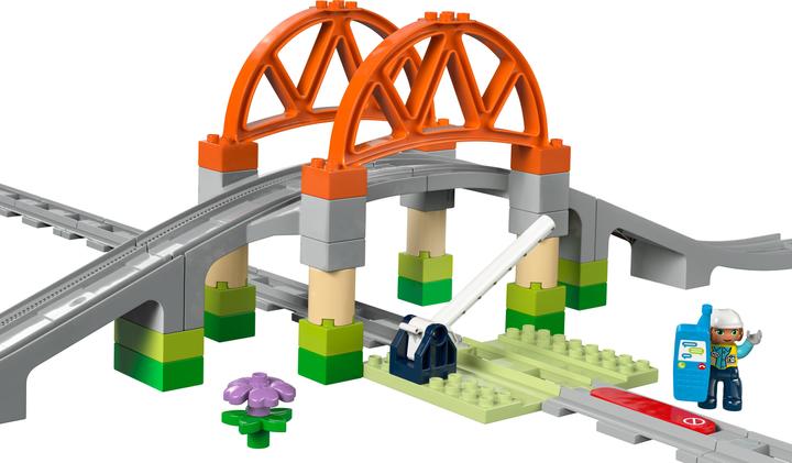 Actual product image LEGO Railway bridge and rails - extension set (10426)