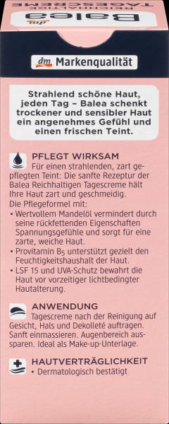 Image du produit dm Balea Crème de Jour Riche SPF15 (50 ml, Crème de jour, SPF 15)
