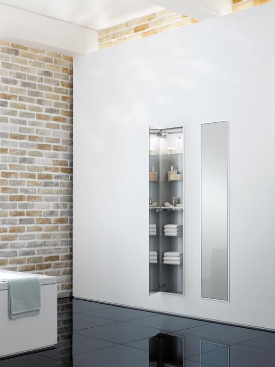 Produktbild Emco asis module 300 Schrankmodul - Unterputzmodell, mit grosses Stauraumfach