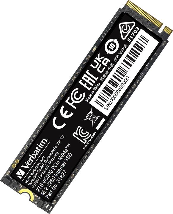 Image du produit Verbatim Vi5000 (2000 Go, M.2 2280)