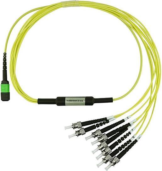 Produktbild BlueOptics LWL MPO/4xST Breakout Kabel G.657.A1 Singlemode 7.5 Meter (7.50 m)
