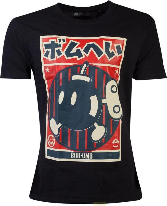 Super BobOmb Propaganda Poster Men's Tshirt