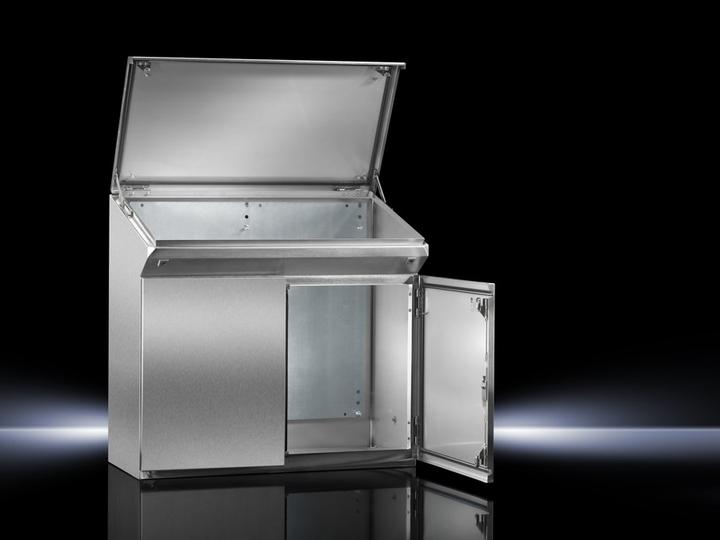 Image du produit Rittal Pupitre 1200 x 960 acier inoxydable AP 2686.6