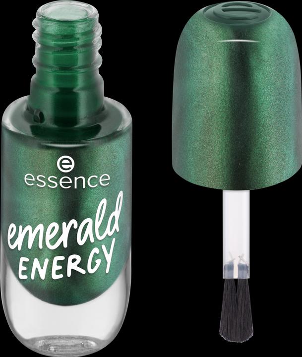 Actual product image essence gel nail colour (73 emerald ENERGY, Gel-Effect Nail Polish)