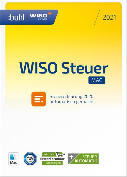 Actual product image Buhl Data Service Wiso Steuer 2021 (1 User, 1 Devices/Users, 12 months)