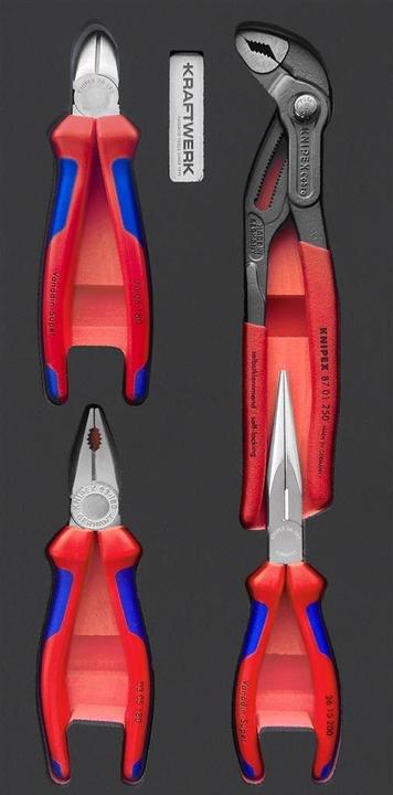 Kraftwerk KNIPEX Zangen-Satz Einlage (400 mm)