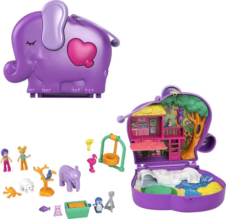 Produktbild Polly Pocket - Elefantenabenteuer Kompakt