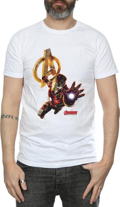 Image du produit Mens Iron Man Pose T-Shirt (L)