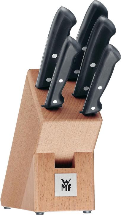 WMF Messerset Messerblock mit 5 Messer 6tlg bestückt Classic Line Küchenmesser