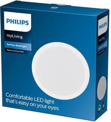 Actual product image Philips SURFACE LED LIGHT MESON D150 16.5W 40K W (1300 lm)