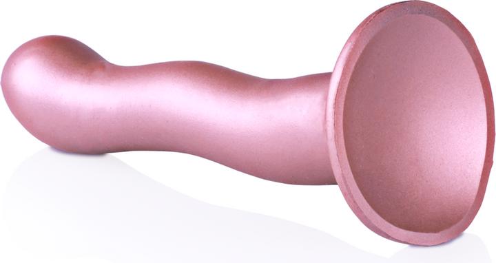 Actual product image Ouch! Ultra Soft Curvy G-Spot Dildo - 7" / 17 cm