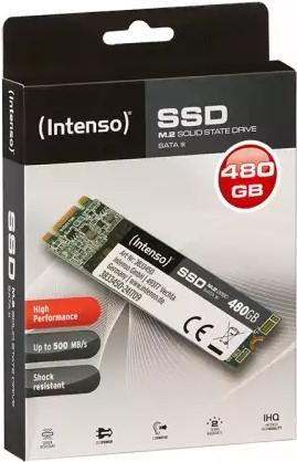 Actual product image Intenso high performance (480 GB, M.2 2280)