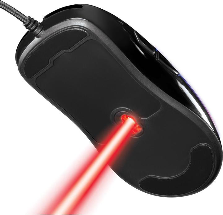 Produktbild Deltaco RGB USB Gaming Maus in Hochglanz-Optik (Kabelgebunden)