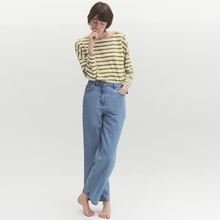 Produktbild La Redoute Collections Ringelshirt Signature AIMIE mit lockerer Schnittform (38)