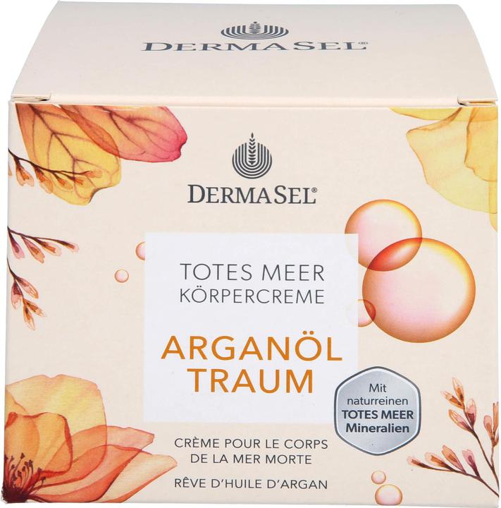 Image du produit DermaSel crème pour le corps de rêve à l'huile d'argan allemand français (Crème pour le corps, 200 ml)