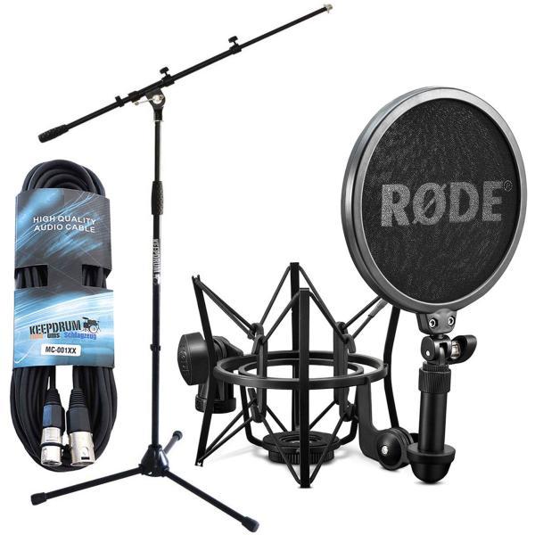 Produktbild RØDE SM6 Mikrofon-Spinne mit Mikrofonständer mit Mikrofonkabel