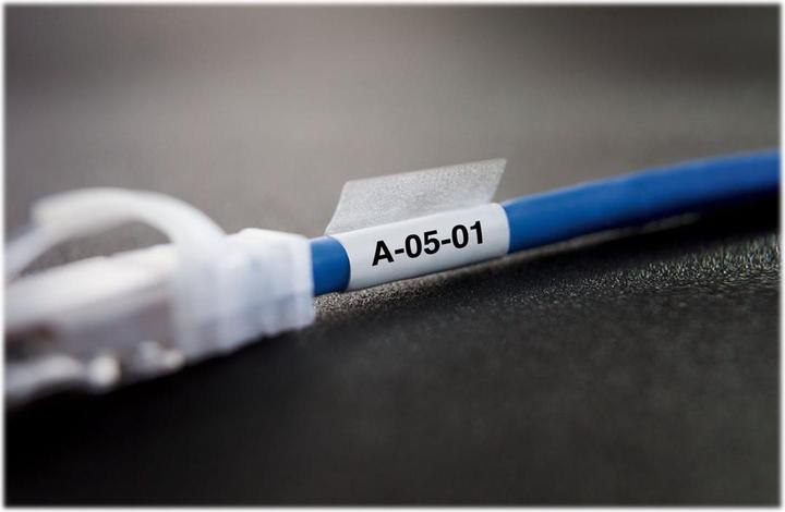 Actual product image Dymo XTL Label, Vinyl (3.50 cm, Black)