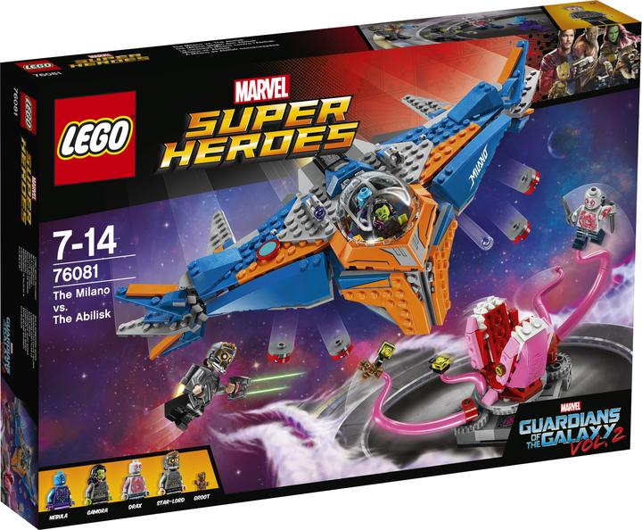 Produktbild LEGO Marvel Super Heroes Die Milano gegen den Abilisk (76081, LEGO Marvel)