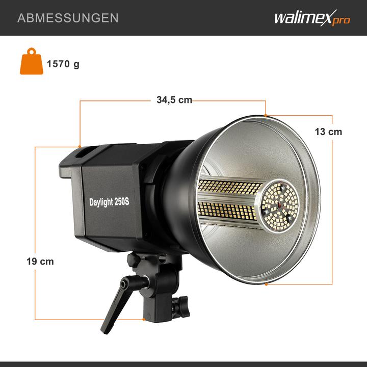 Image du produit Walimex pro Daylight 250S 1x35W (éclairage de studio)