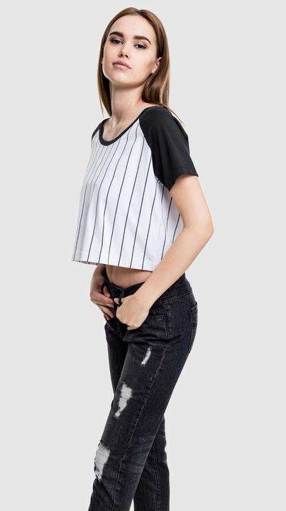 Immagine prodotto Urban Classics Tee Cropped Baseball da donna (S)