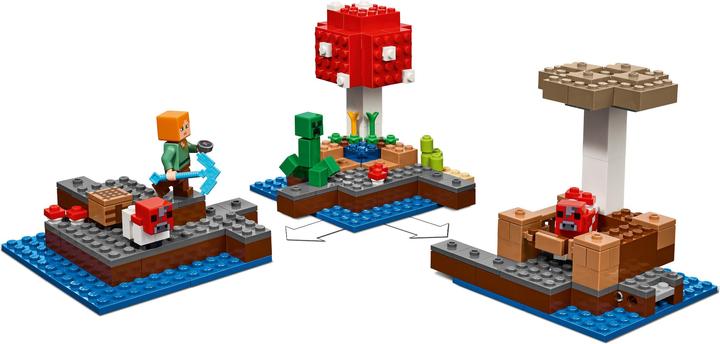 Produktbild LEGO Die Pilzinsel (21129, LEGO Minecraft)