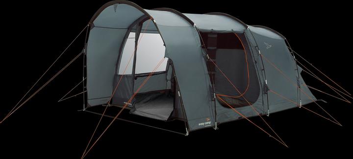 Produktbild Easy Camp Familien-Tunnelzelt Skarvan 4 (grau, Modell 2025) (Tunnelzelt, 14.50 kg, 4 Personen)