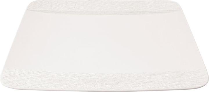 Produktbild Villeroy & Boch Speiseteller quadratisch Manufacture Rock blanc (1 x)