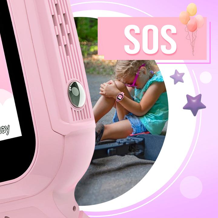 Image du produit Forever smartwatch GPS WiFi Kids See Me! 3 KW-320 rose