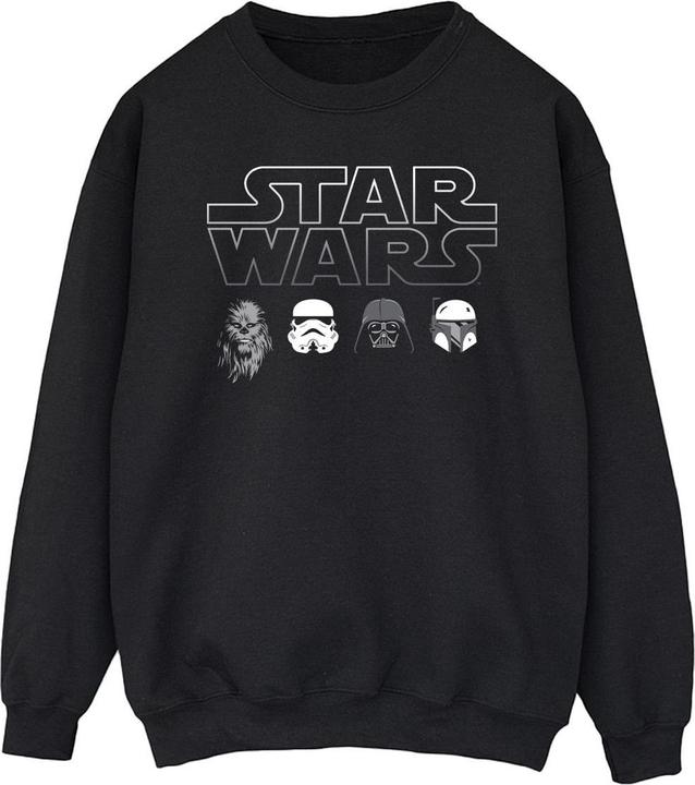 Produktbild Star Wars Character Heads Sweatshirt (L)