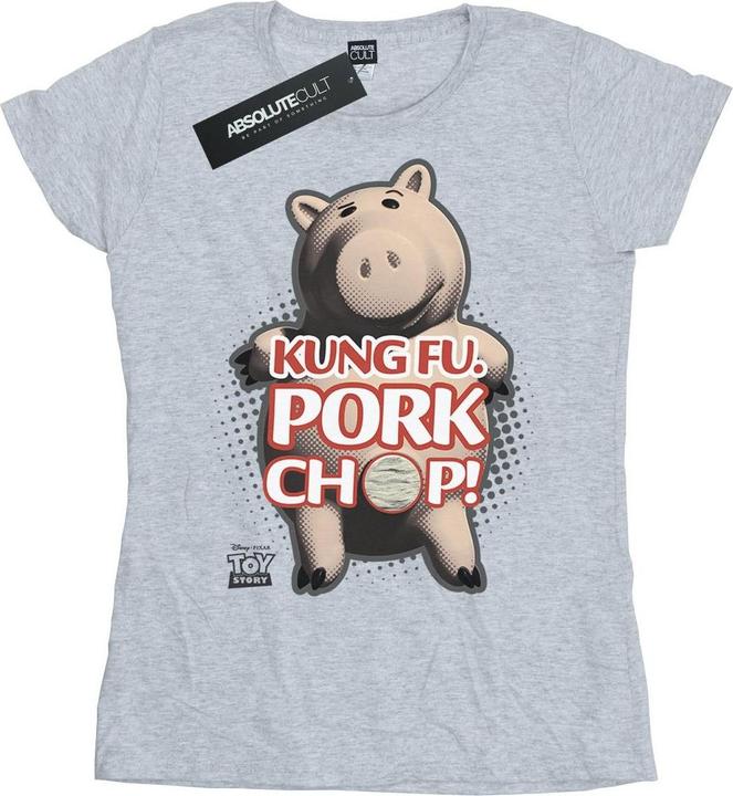 Immagine prodotto Disney Toy Story Kung Fu Pork Chop Maglietta Donna (L)